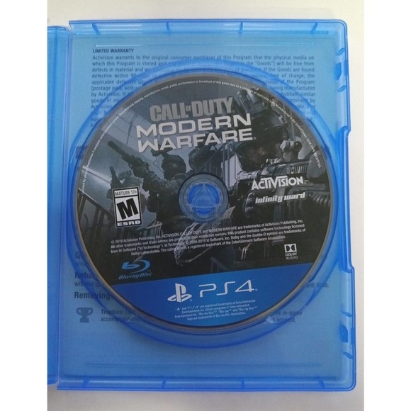 Call of Duty: Modern Warfare 2019‎ Sony Playstation 4 PS4 Complete Great Shape - Picture 3 of 5